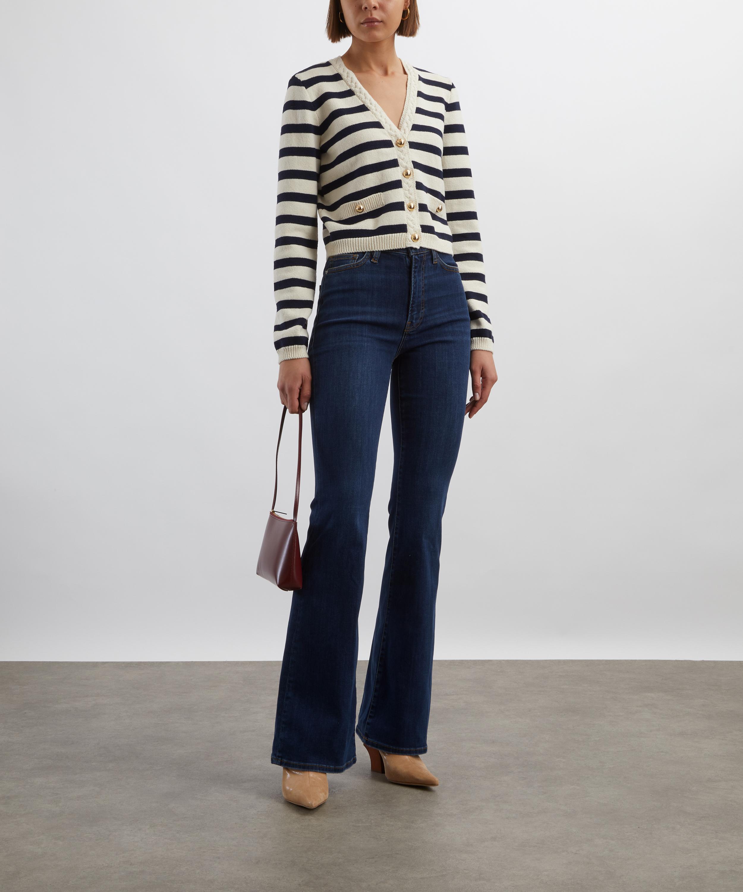 Frame - Le High Flare Jeans  image number 1