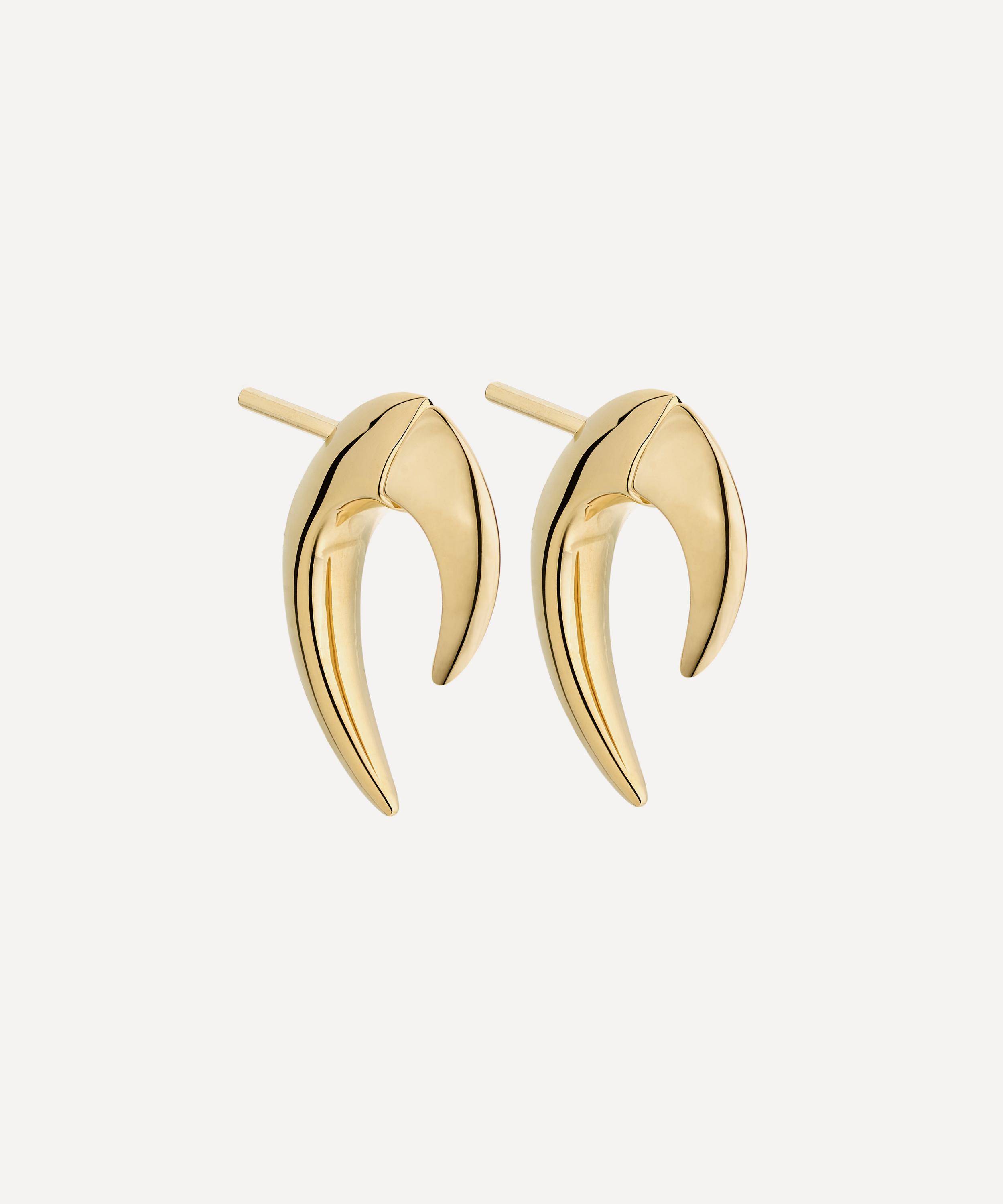 Shaun Leane - 18ct Gold Vermeil Talon Mini Earrings image number 0