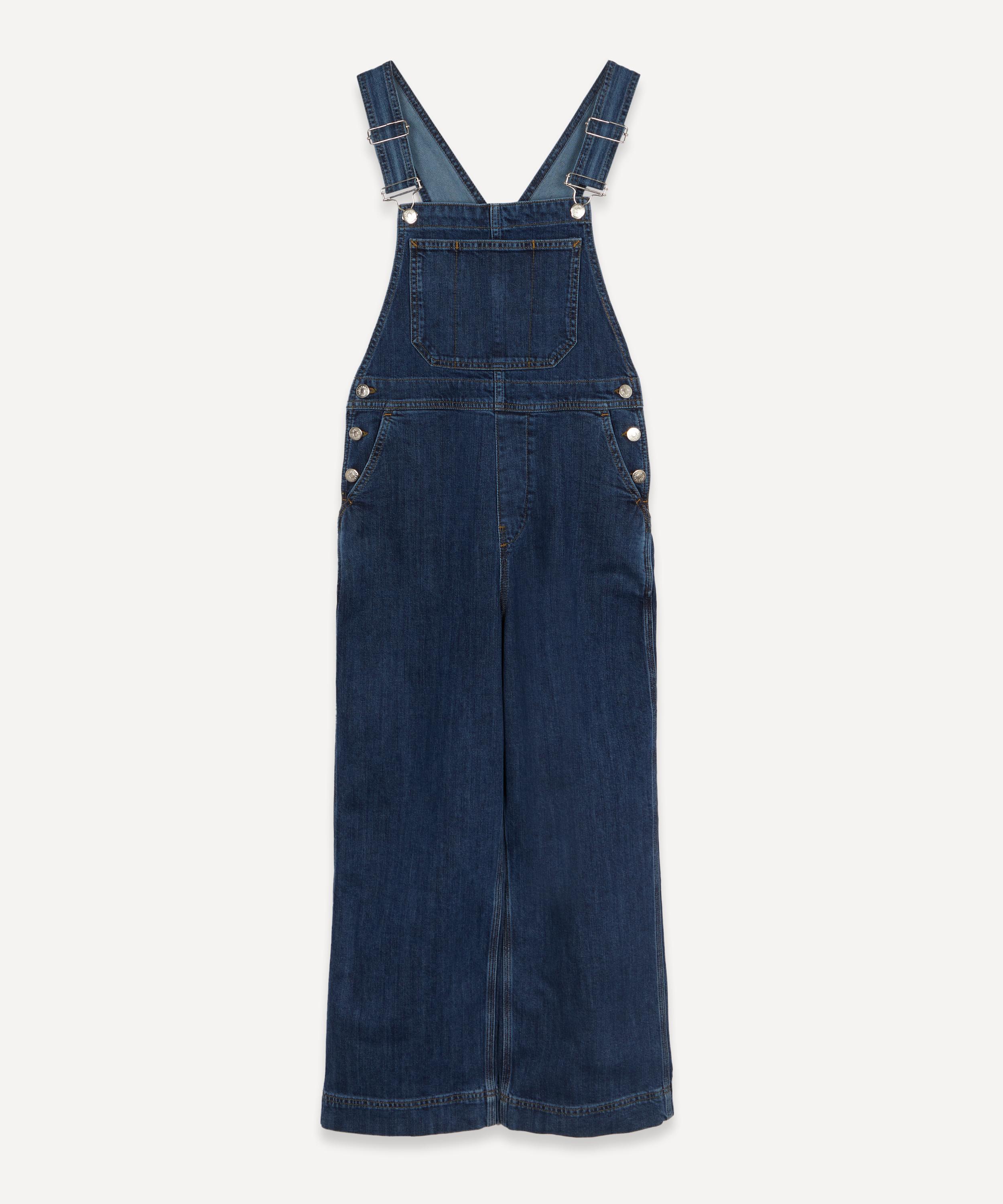 flared dungarees