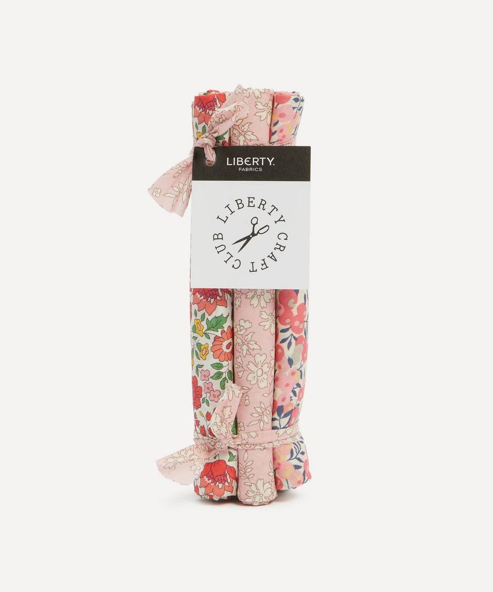 Liberty Fabrics - Pink Tana Lawn™ Cotton Fabric Bundle One Metre