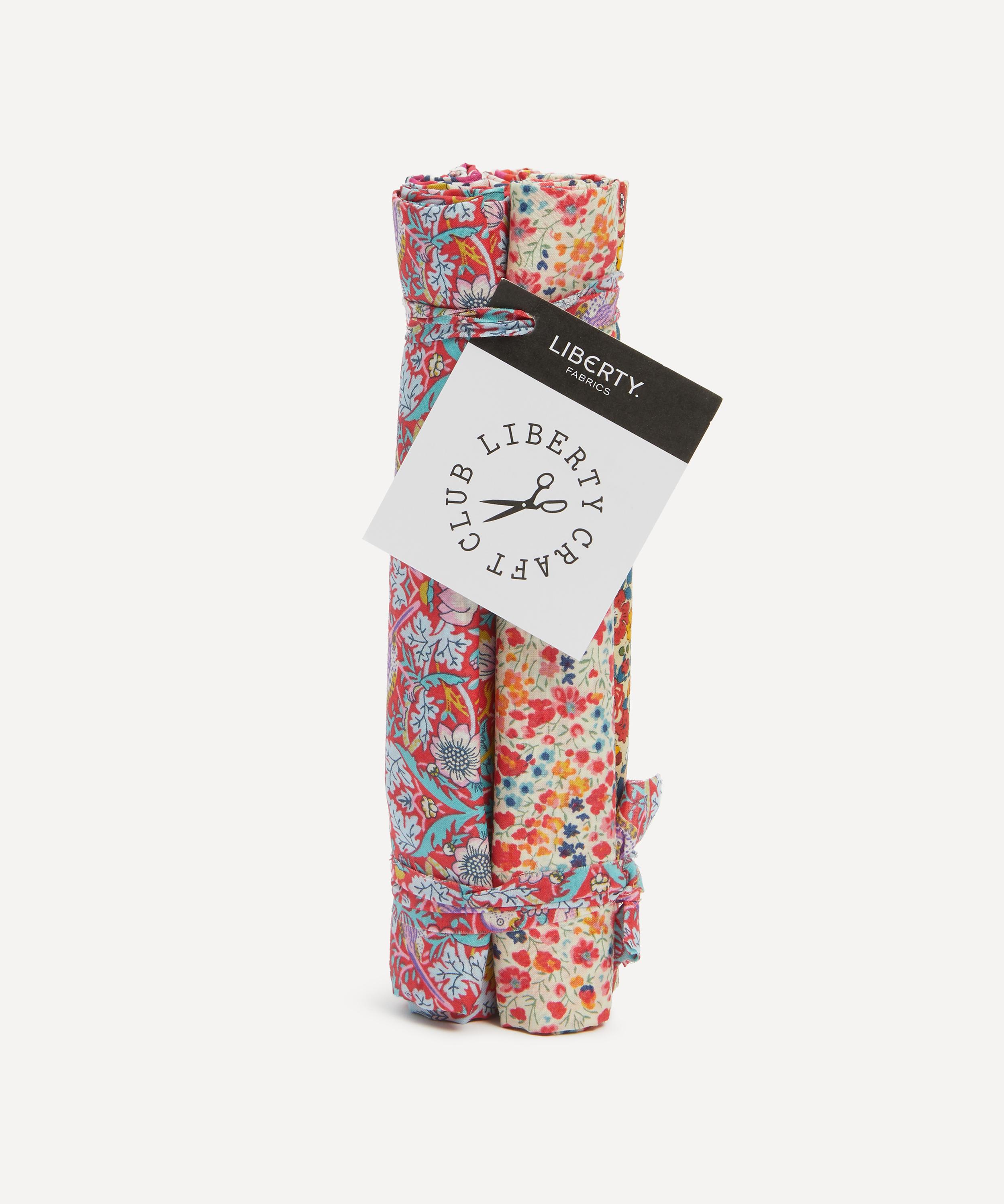 Liberty Fabrics - Red Tana Lawn™ Cotton Fabric Bundle One Metre image number 0