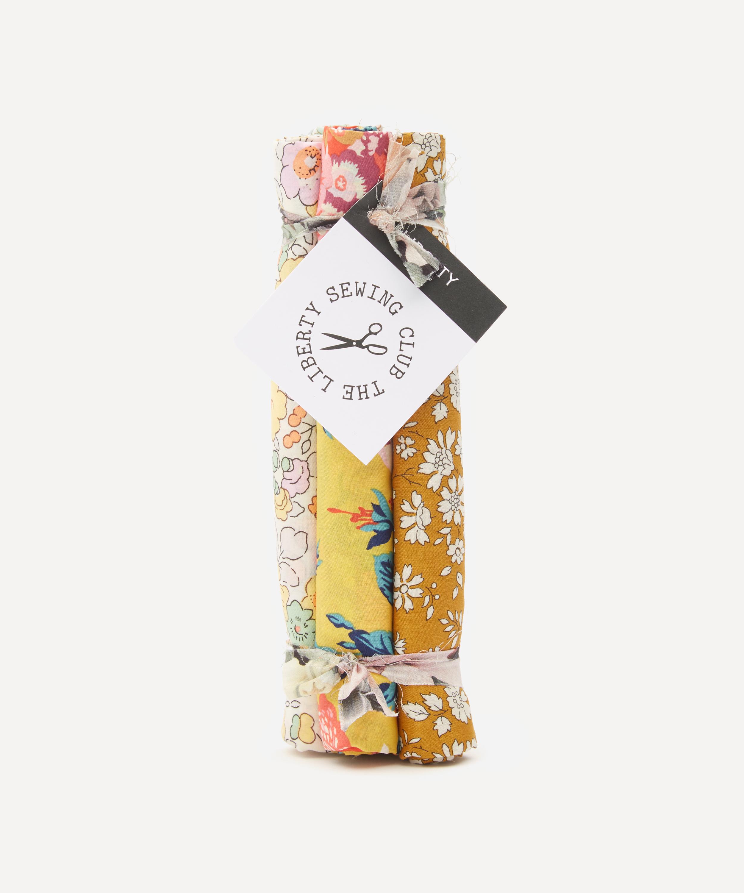 Liberty Fabrics - Yellow Tana Lawn™ Cotton Fabric Bundle One Metre