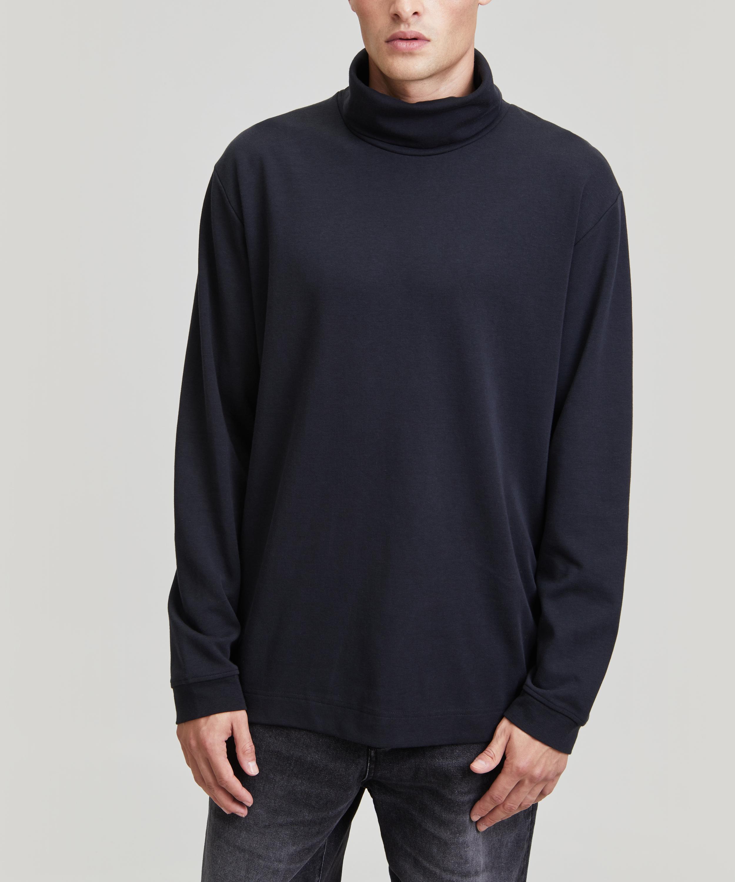 roll neck sweatshirt
