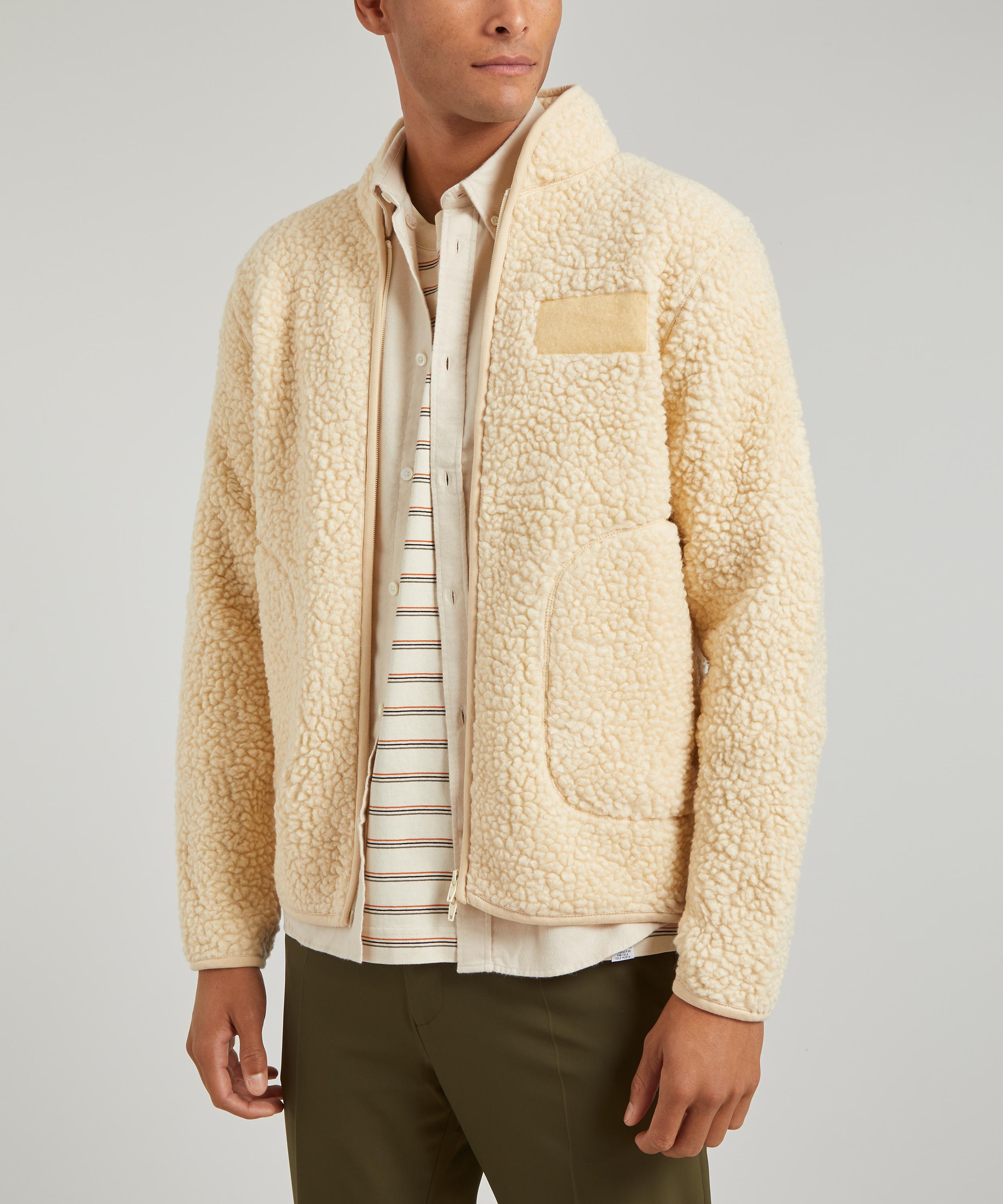 Mort 3443 Wool Blend Sherpa Fleece Jacket Liberty