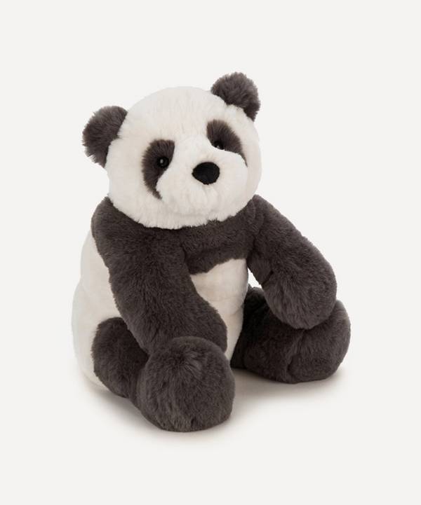 Teddy Bear panda plush black white soft Cuddly cute stuffed animal gift TOY Tots 