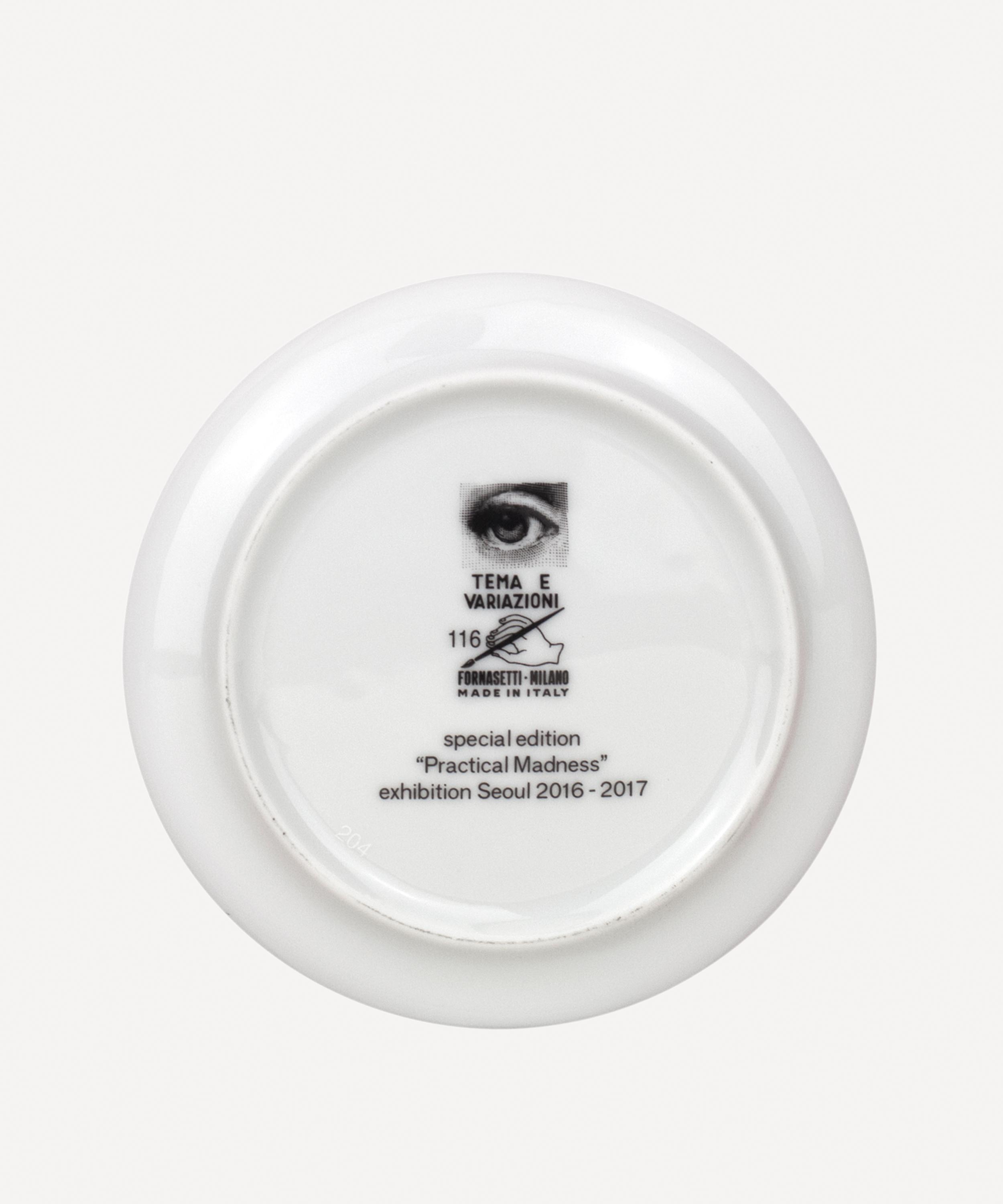 Fornasetti - Tema e Variazioni Coaster No. 116 image number 1
