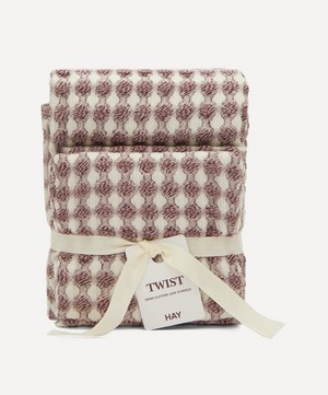 Hay - Twist Dish Cloths and Tea Towels Set of 4 image number 3