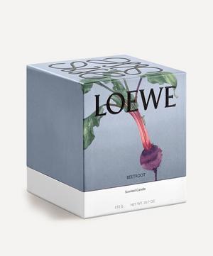 Loewe - Medium Beetroot Candle 610g image number 1