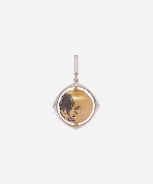 Annoushka - 18ct Gold Mythology Diamond Spinning Globe Charm image number 2