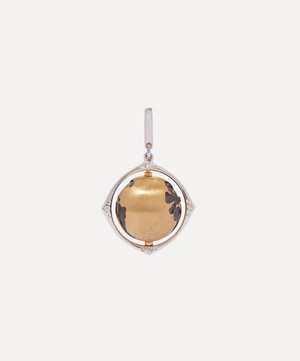 Annoushka - 18ct Gold Mythology Diamond Spinning Globe Charm image number 5