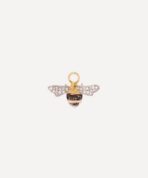 Annoushka - 18ct Gold Mythology Single Diamond Bee Earring Drop image number 0