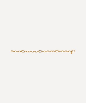 Monica Vinader - Gold Plated Vermeil Silver Alta Capture Mini Link Charm Bracelet image number 1