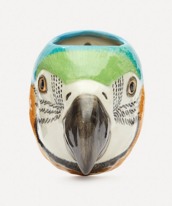 Quail - Small Macaw Wall Vase image number null