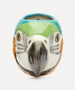 Quail - Small Macaw Wall Vase image number 0