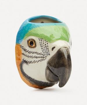 Quail - Small Macaw Wall Vase image number 1