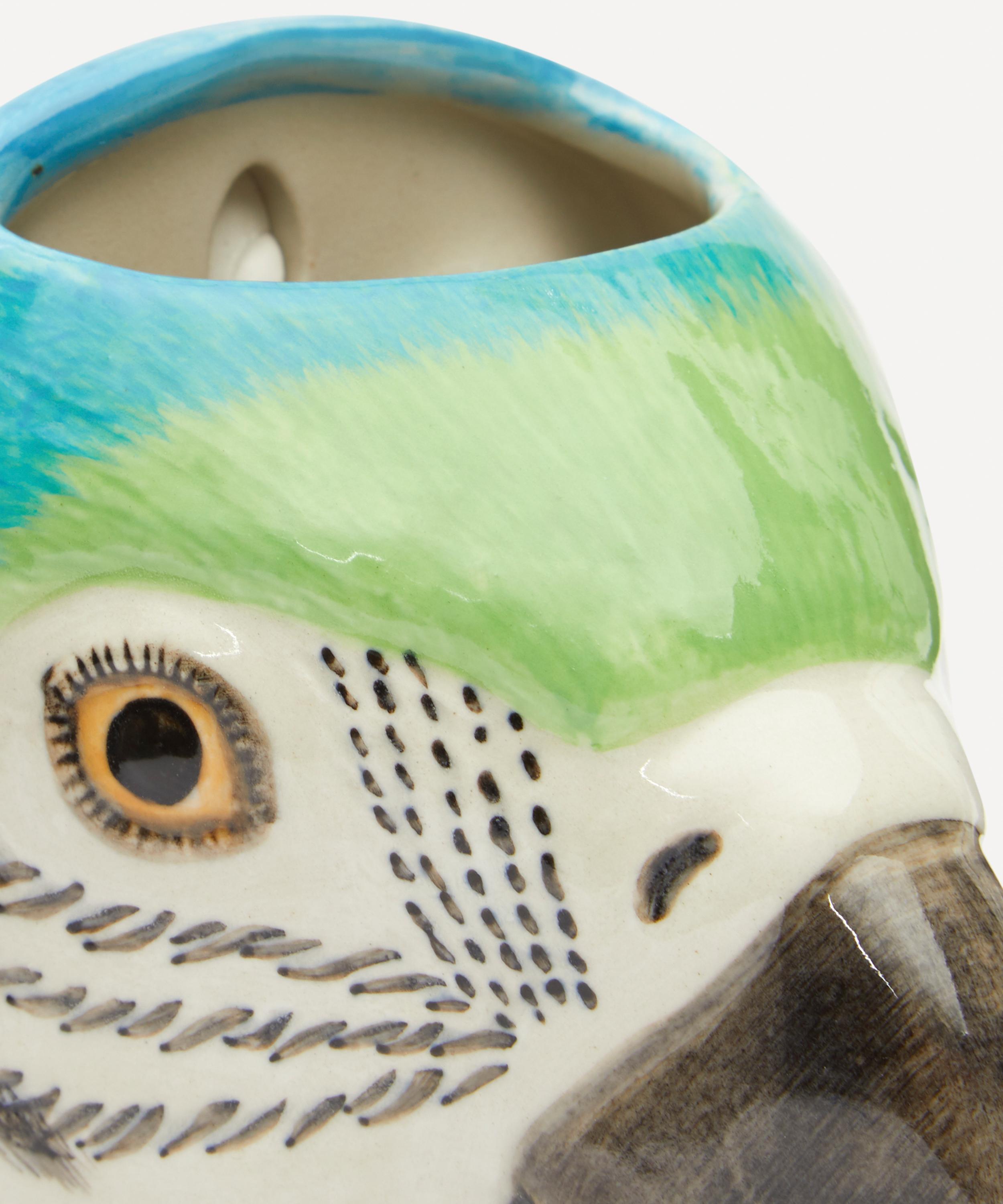 Quail - Small Macaw Wall Vase image number 3