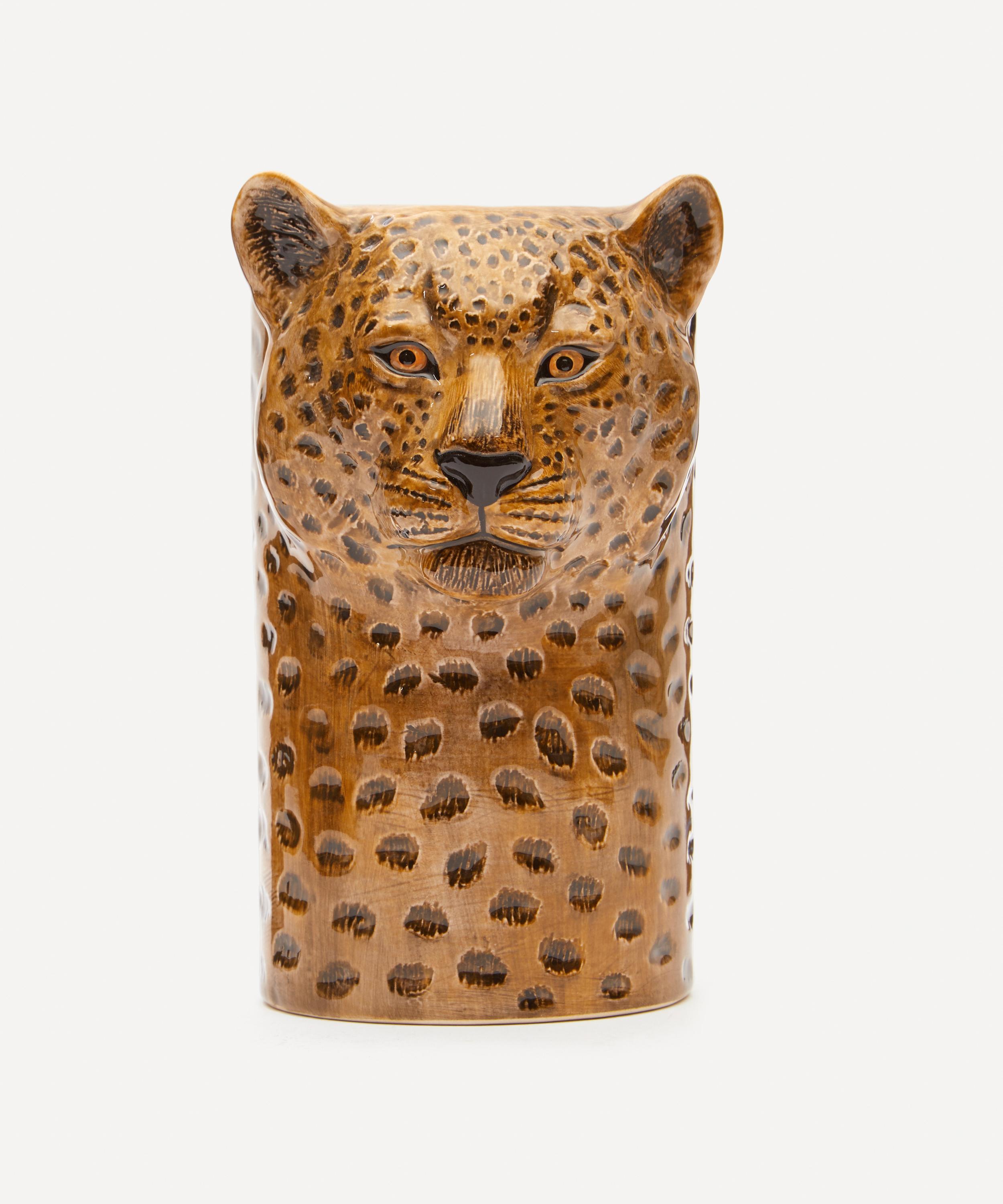 Quail - Leopard Utensil Pot image number 0