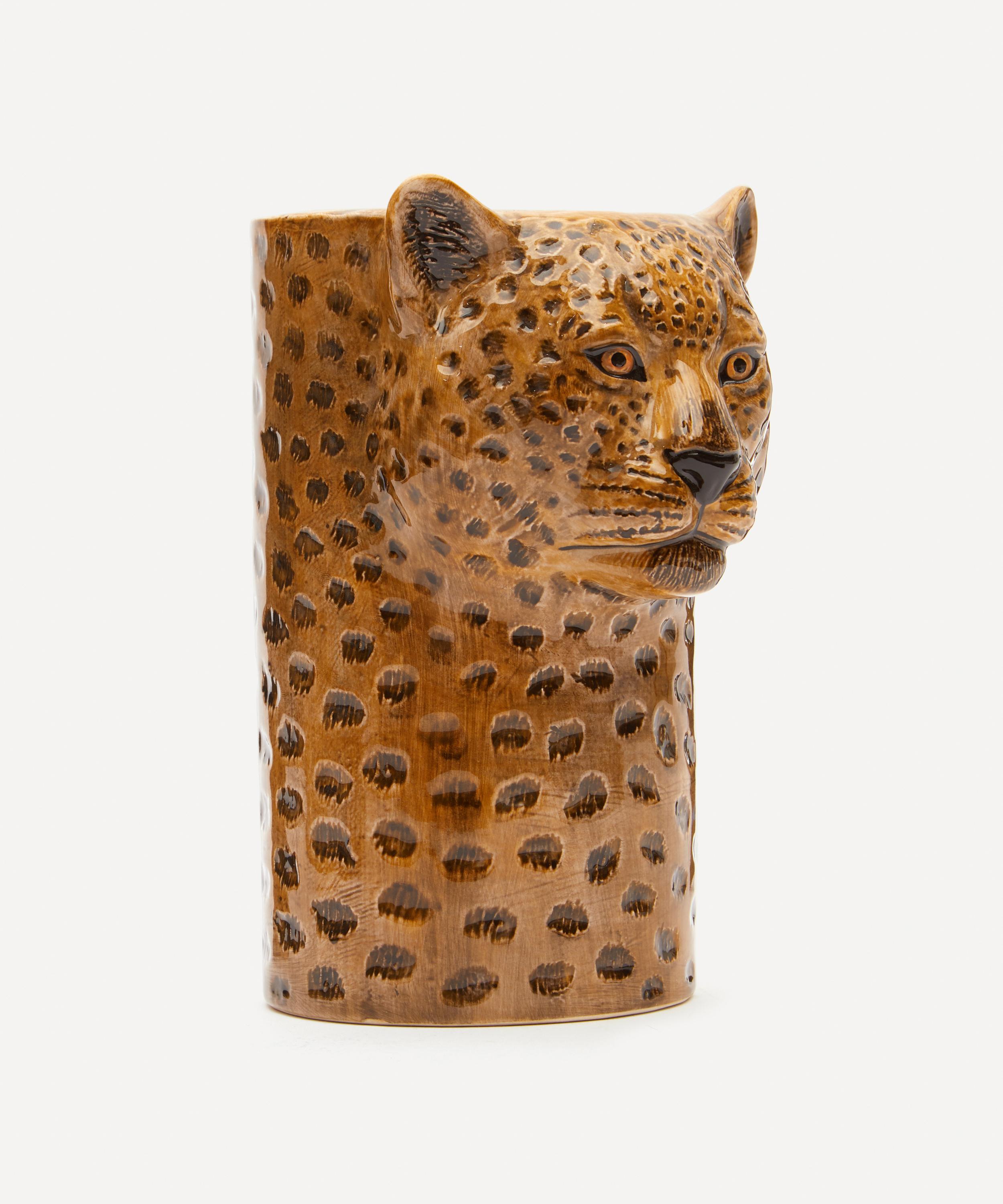 Quail - Leopard Utensil Pot image number 1