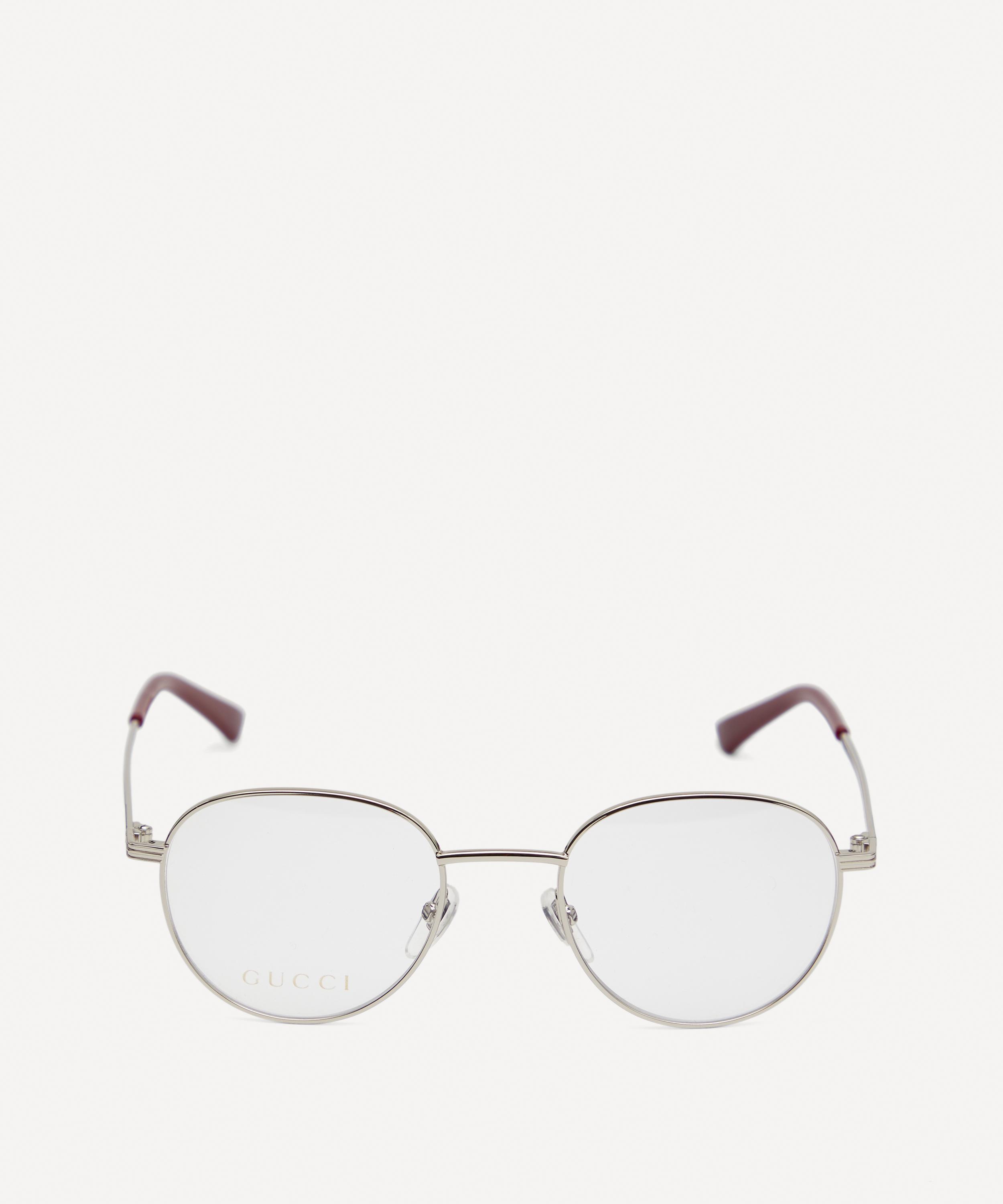 gucci round optical frames