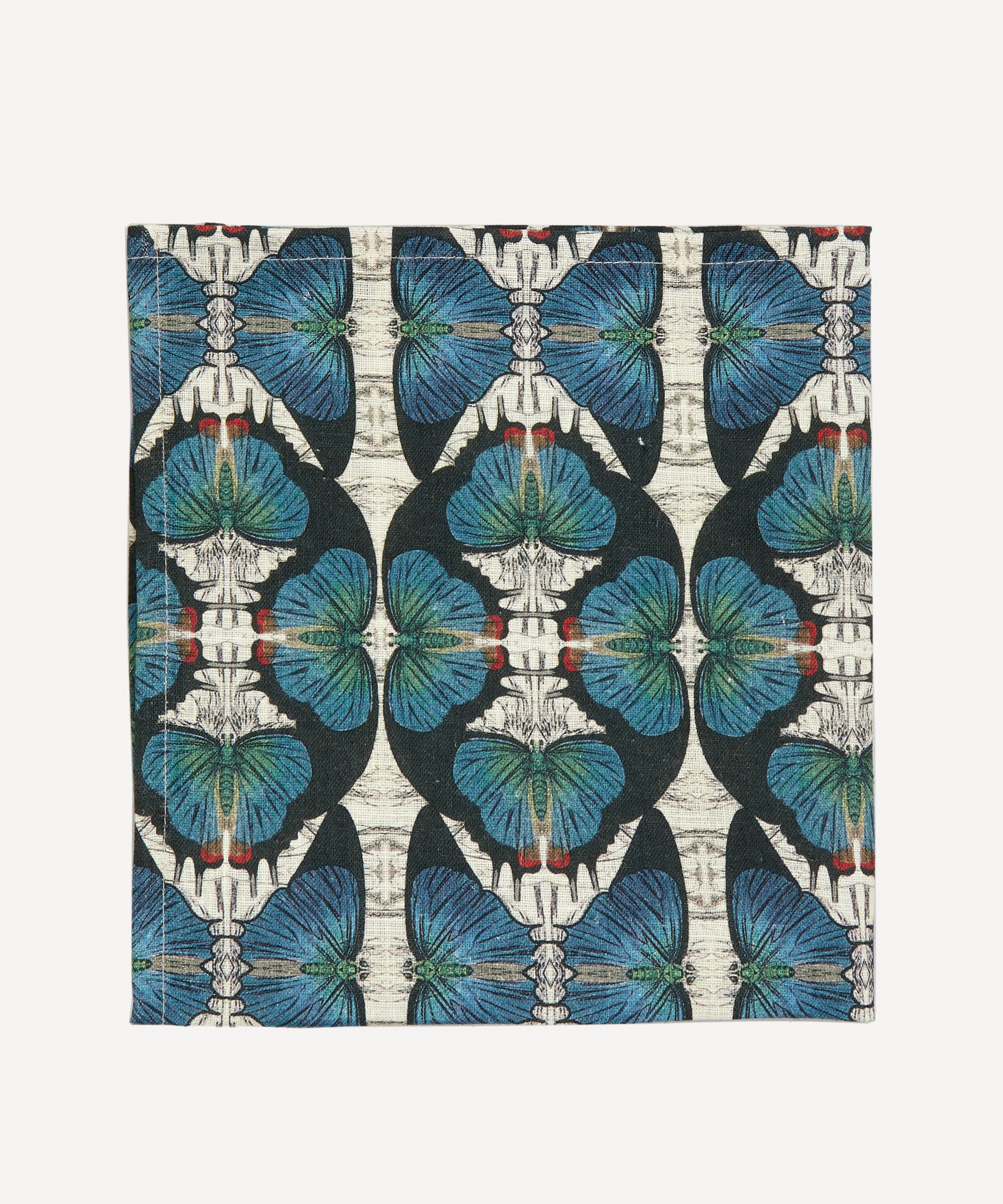 Avenida Home - Butterfly 46x46cm Linen Napkin image number 0