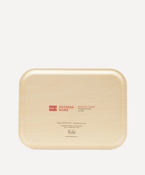 Avenida Home - Butterfly Small Birch Wood Tray image number 2