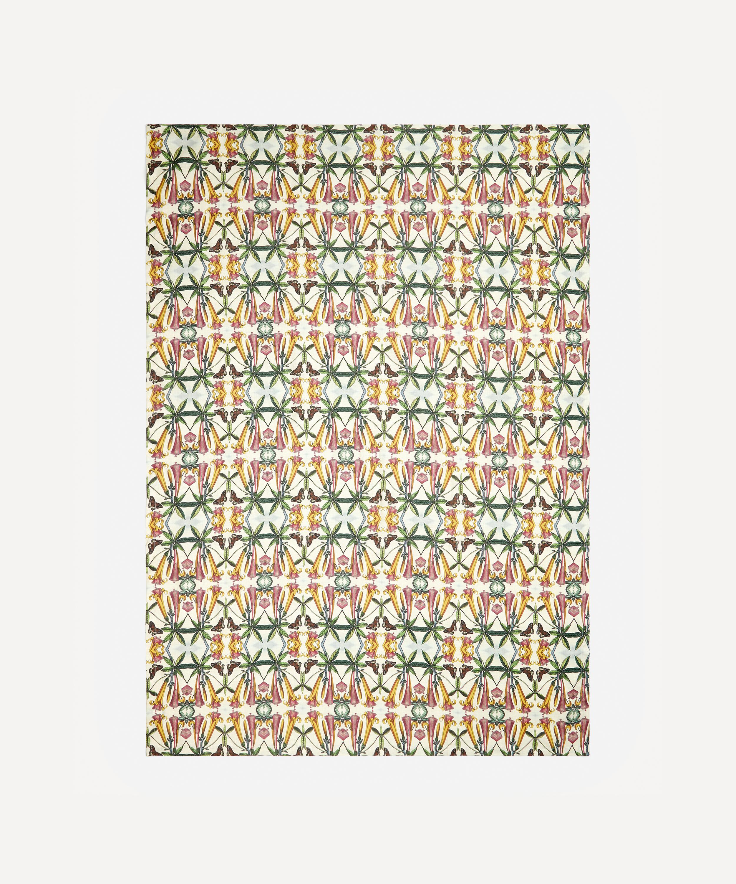 Avenida Home - Trumpet Flower 200x150cm Linen Tablecloth image number 1