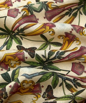 Avenida Home - Trumpet Flower 200x150cm Linen Tablecloth image number 3