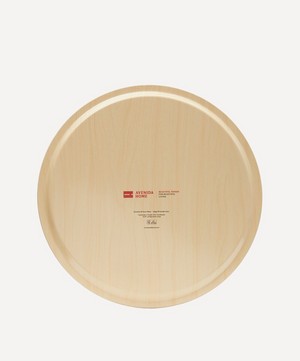 Avenida Home - Tropical Round Birch Wood Tray image number 2