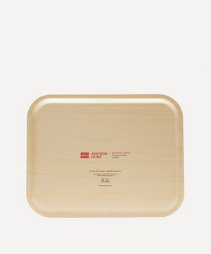 Avenida Home - Leopard Birch Wood Tray image number 2