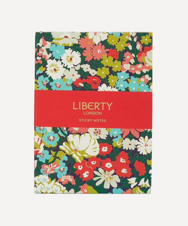 Liberty - Hardbound Floral Sticky Notes image number null