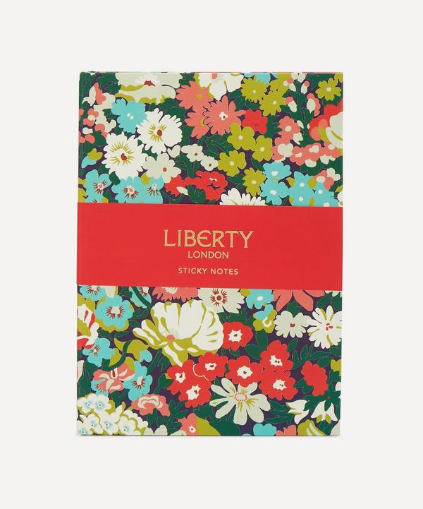 Liberty - Hardbound Floral Sticky Notes image number null