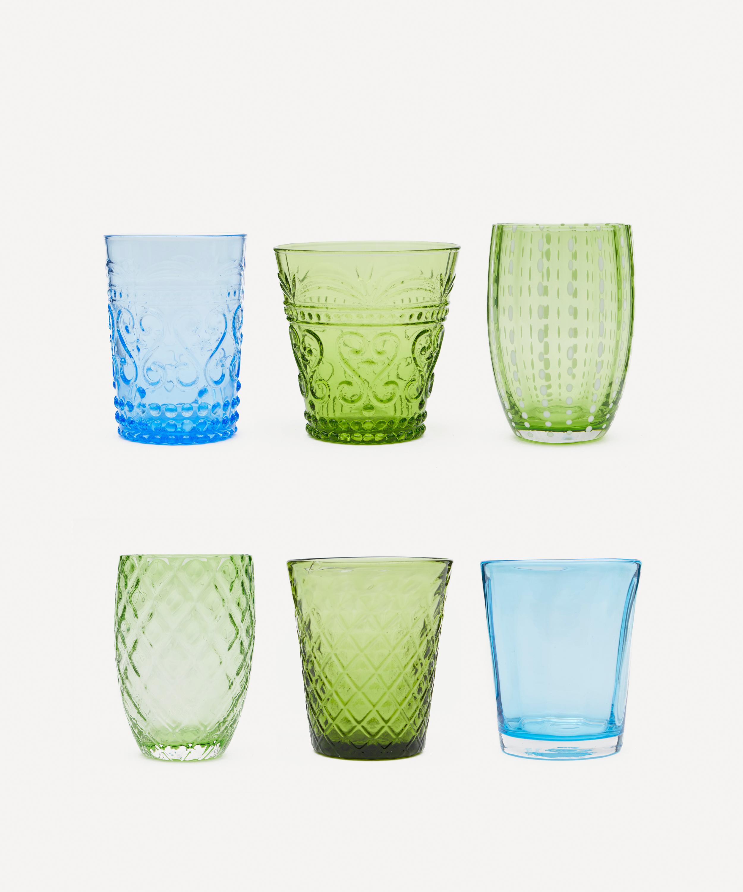 Zafferano - Melting Pot Assorted Glasses Set of 6 image number 0