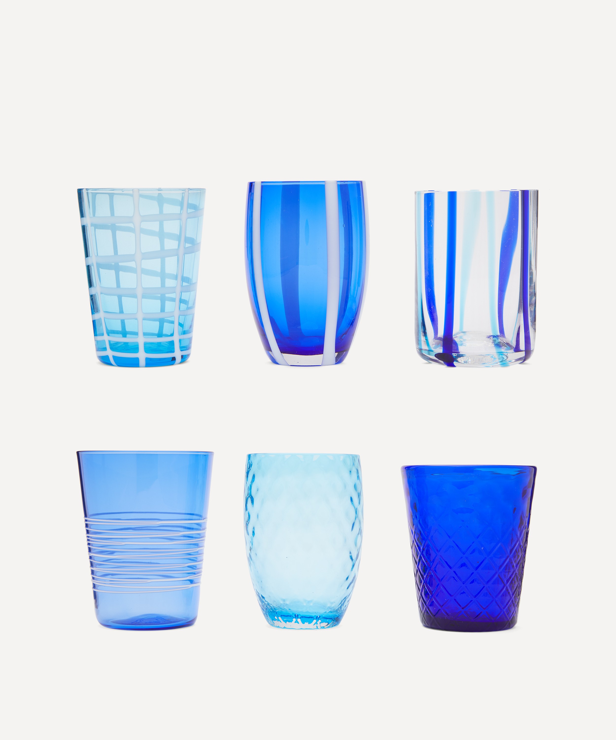 Zafferano - Melting Pot Assorted Glasses Set of 6 image number 1