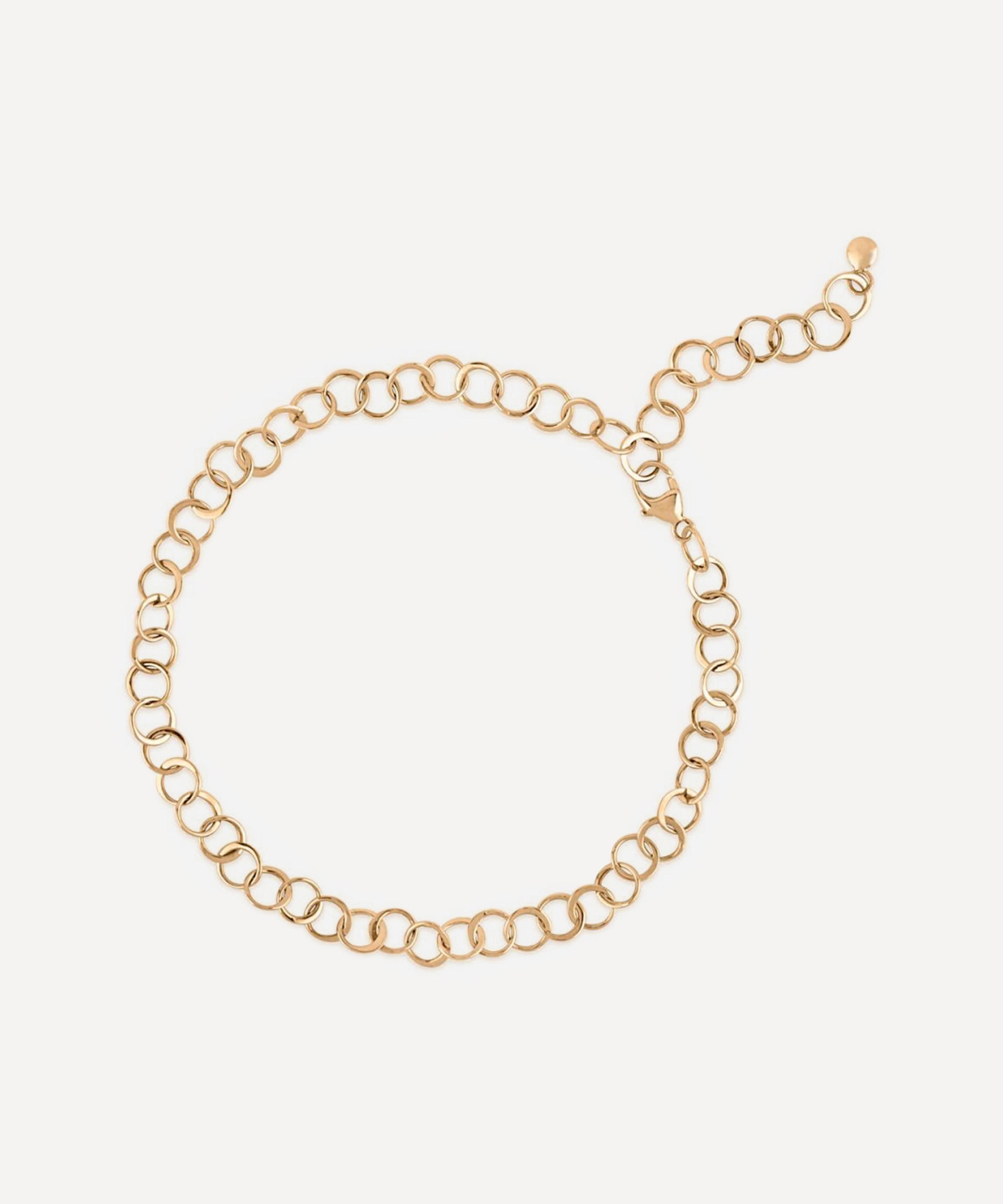 Dinny Hall - 9ct Gold Planished Bracelet