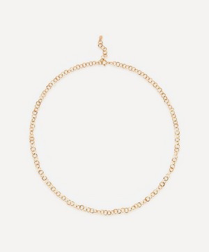 Dinny Hall - 9ct Gold Planished Necklace image number 0