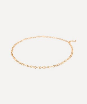 Dinny Hall - 9ct Gold Planished Necklace image number 2