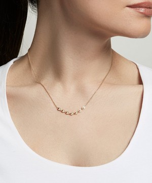 Astley Clarke - Gold Plated Vermeil Silver Biography Hamsa Cluster Necklace image number 1