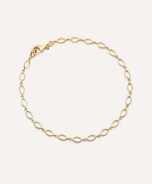 Astley Clarke - Gold Plated Vermeil Silver Biography Evil Eye Chain Bracelet image number 0