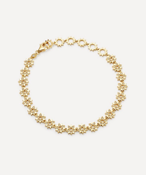 Astley Clarke - Gold Plated Vermeil Silver Biography Sun Chain Bracelet image number null