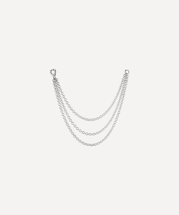 Maria Tash - 14ct 76mm Triple Chain Connecting Charm image number null