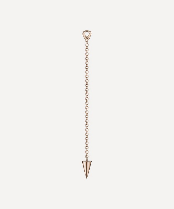 Maria Tash - 14ct 40mm Pendulum Charm with Short Spike image number null