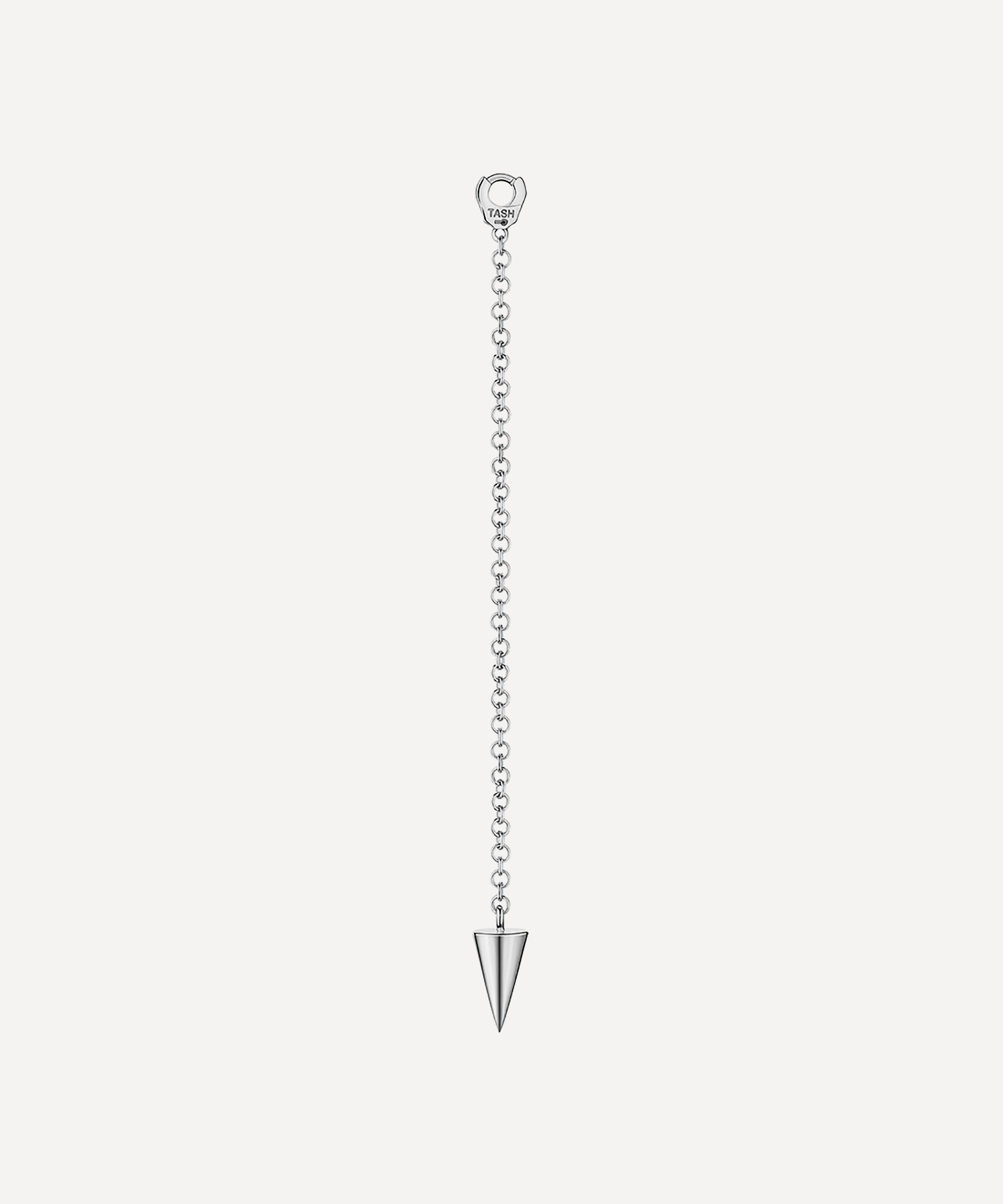 Maria Tash - 14ct 40mm Pendulum Charm with Short Spike image number 0