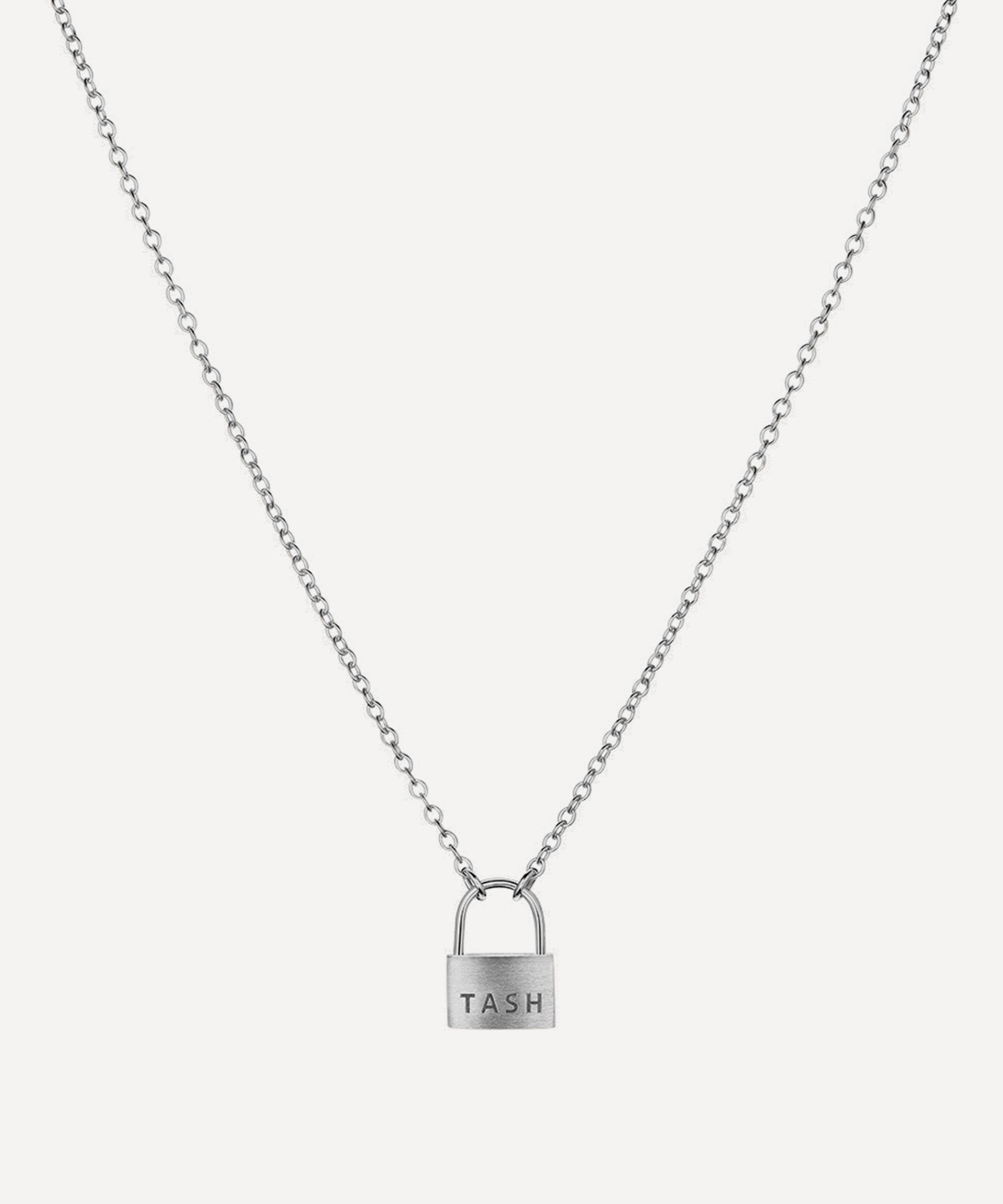 Maria Tash - 14ct Padlock Necklace image number 0