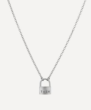 Maria Tash - 14ct 18" Large Padlock Necklace image number 0