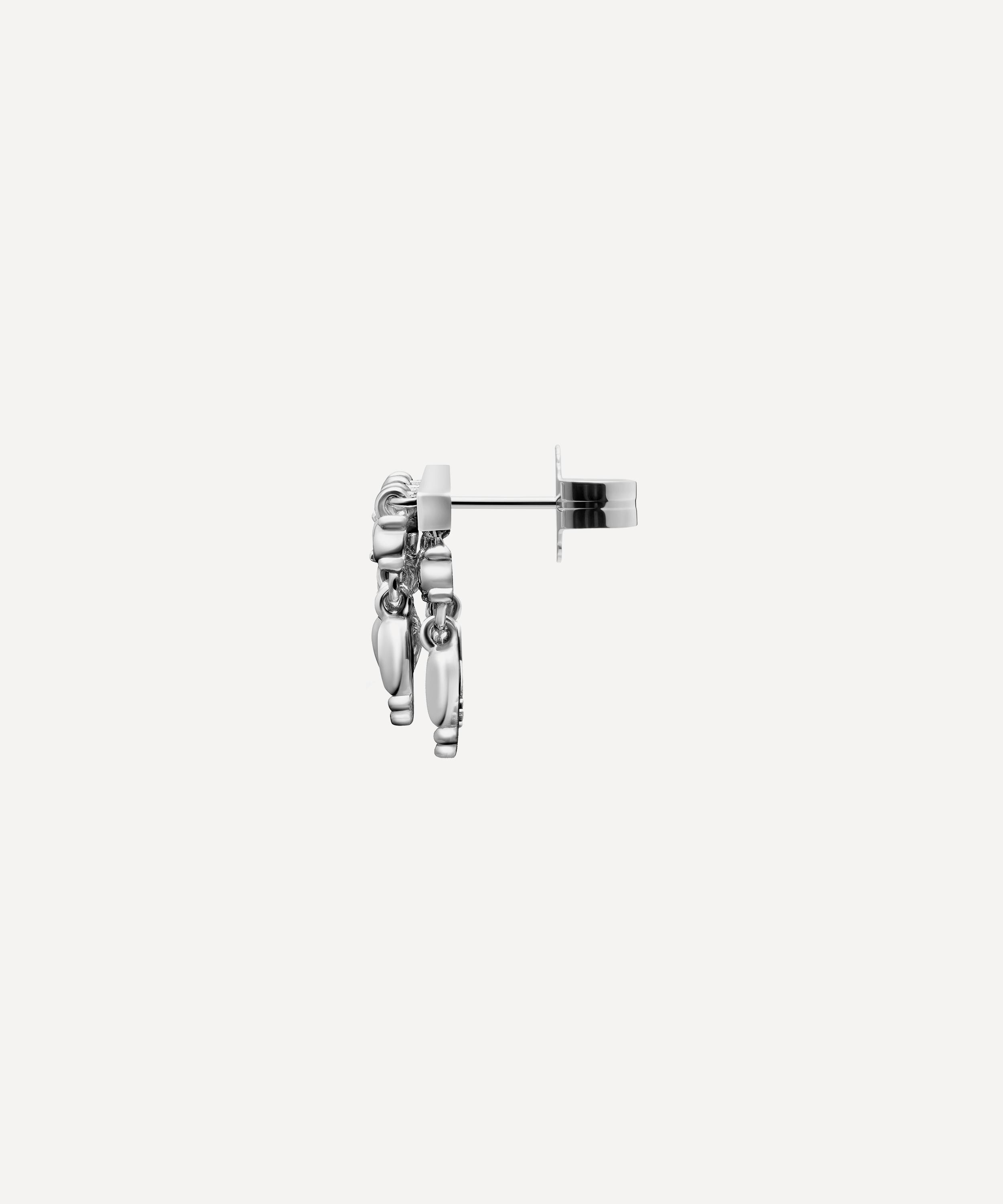 Maria Tash - 14ct 11mm Tassel Bar Stud Earring Right image number 3