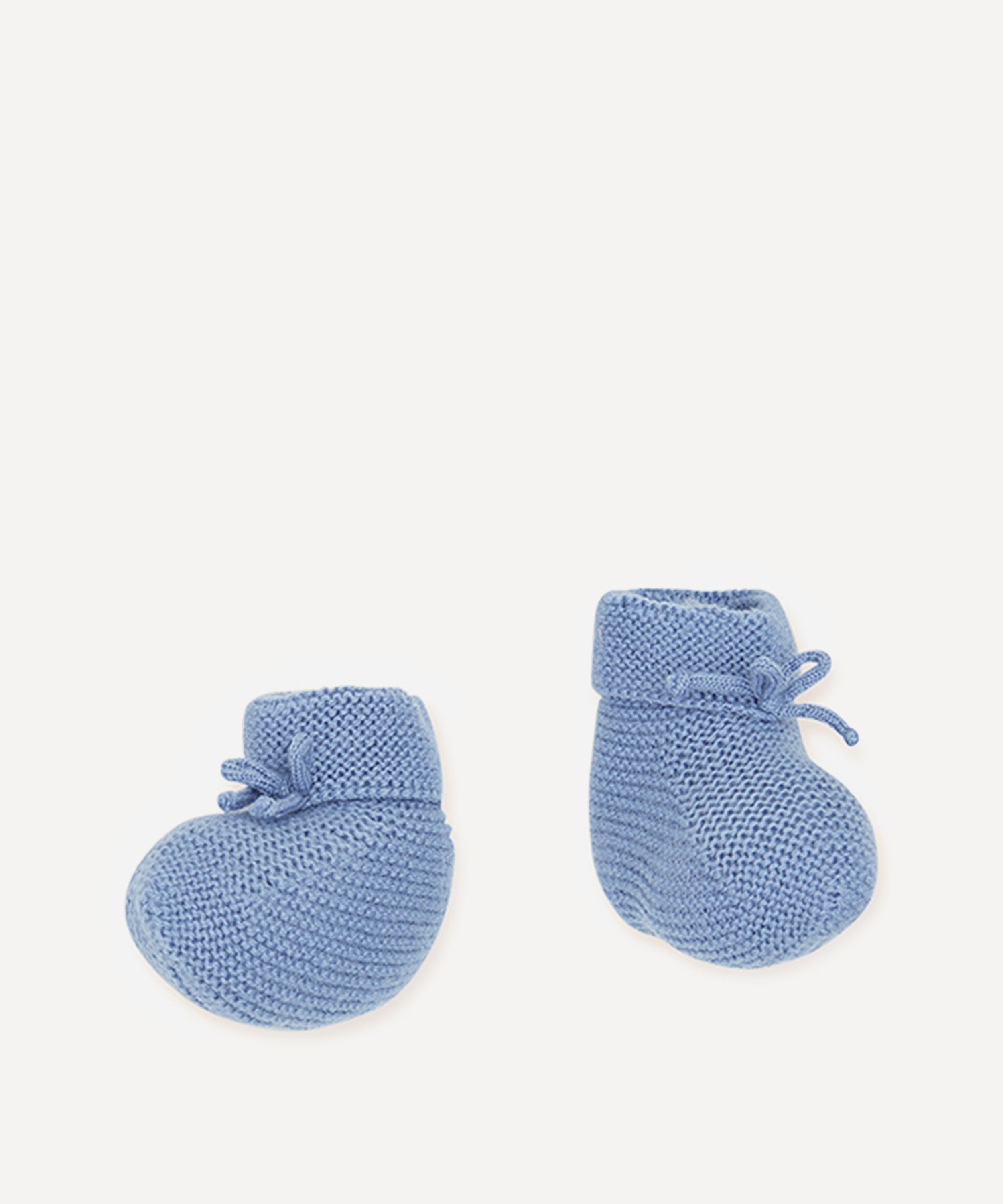 merino wool baby booties