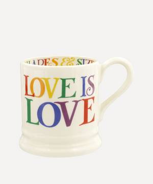 Rainbow Toast Love is Love Half-Pint Mug