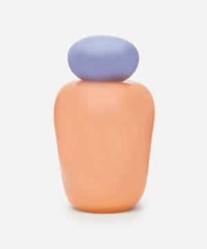 Violet/Apricot Bon Bon Medi Vase