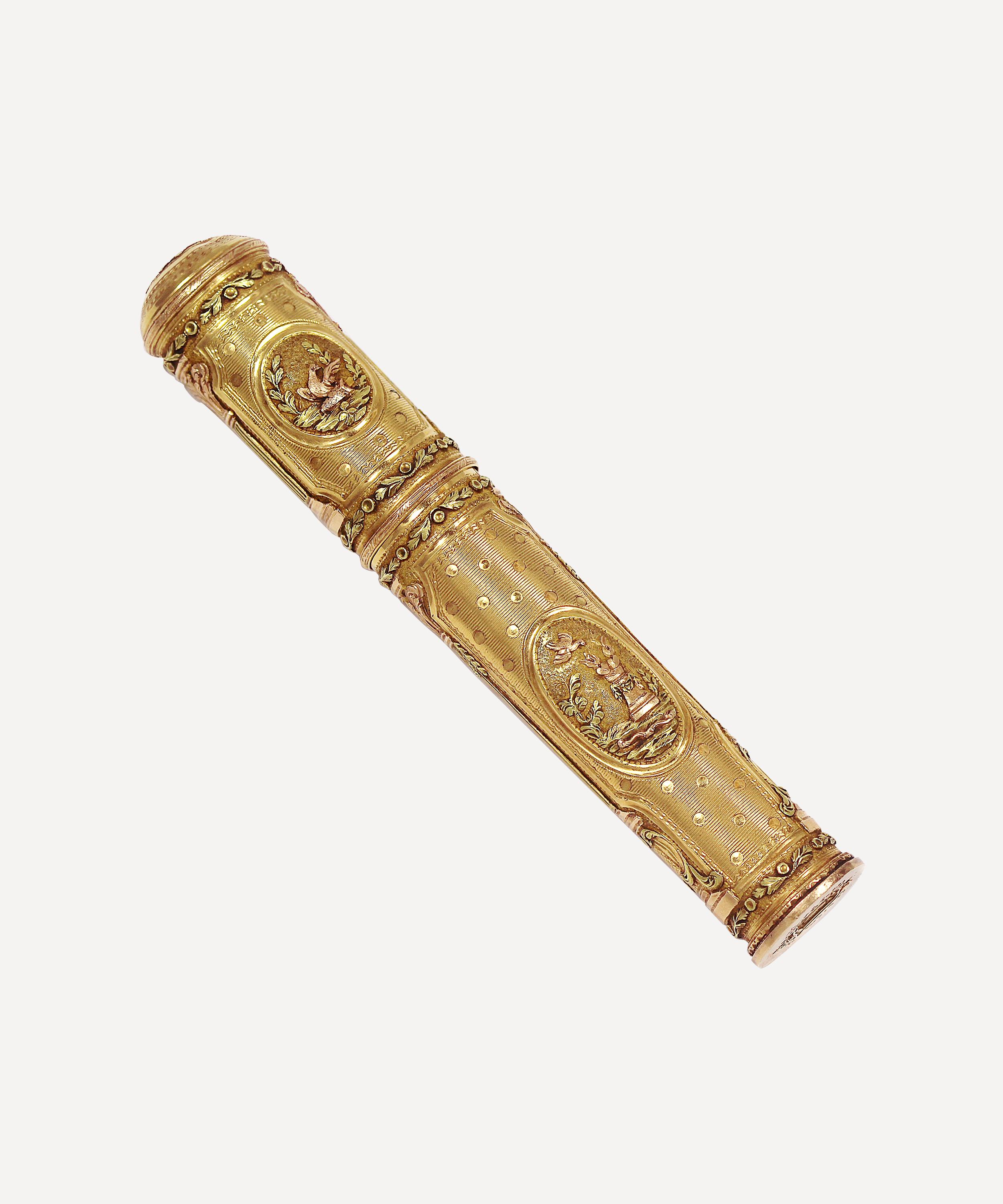Kojis - Gold Antique Nécessaire Sewing Kit image number 3