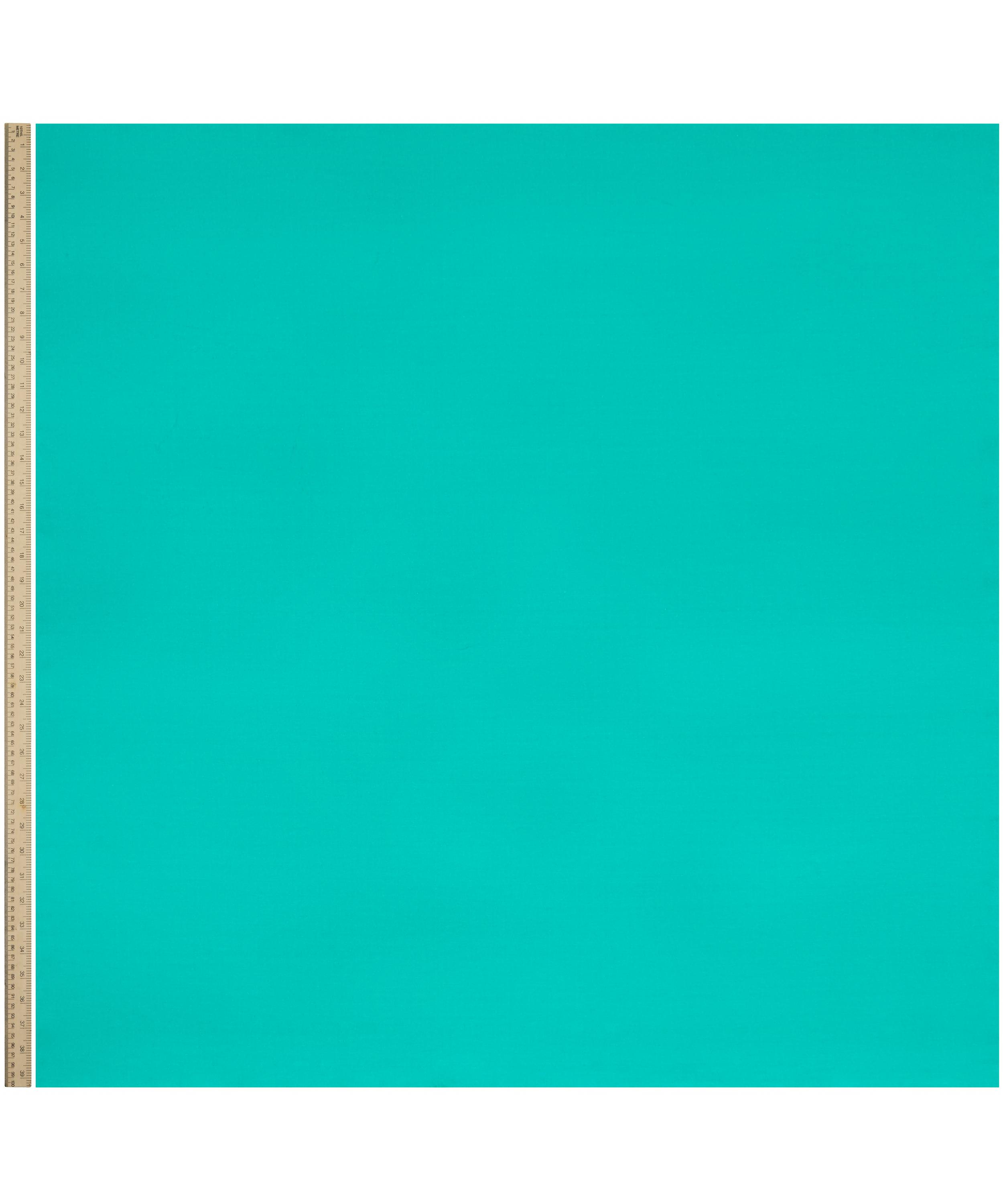 Liberty Interiors - Jadeite Plain Cotton Velvet image number 1